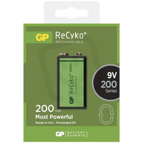 GP nabíjecí baterie ReCyko 9V 1PB /1033511030/ B0852