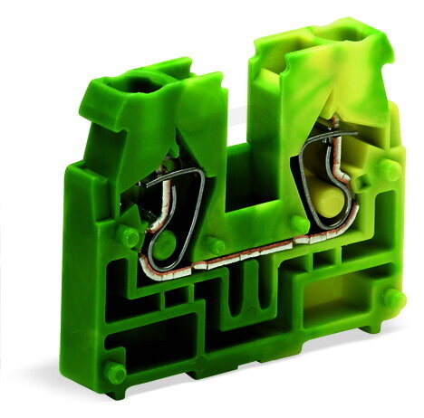 2vodičový zakončovací modul 2,5 mm2 zelená Wago 869-357