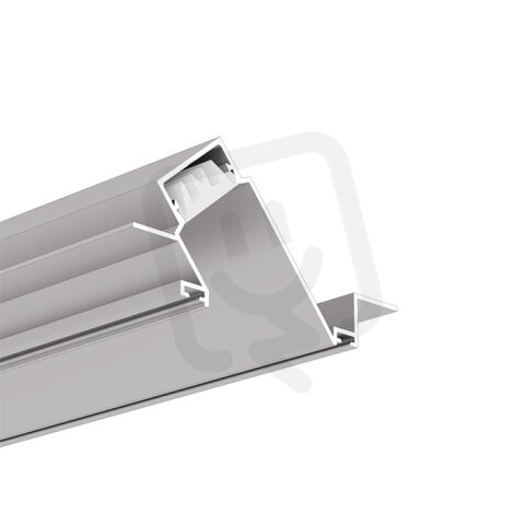 LED hliníkový profil KLUŚ DIPOKET neanodizovaný 1m /H1177_1m/ ALUMIA A01177N_1