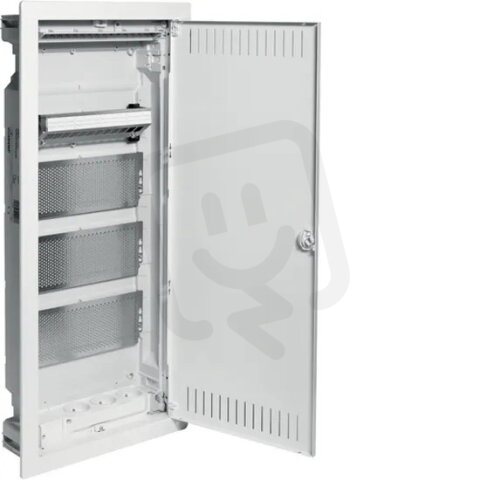 Rozvodnice multimediální zapuštěná, volta 48, s 3 MP vybavená HAGER VU48NWP