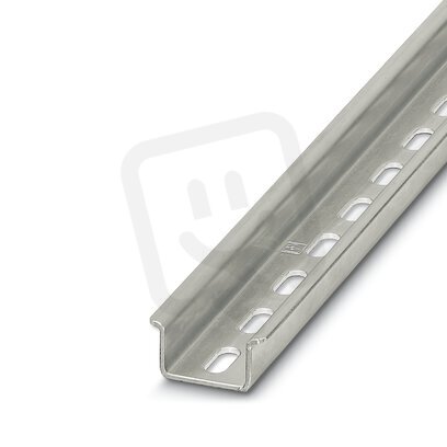 NS 35/15 WH PERF(5,2X25)2000MM-VPE 10 Nosná lišta 0843114