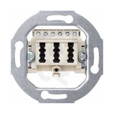 Schneider MTN465236 Mechanismus zásuvka telefonní TAE 3x6