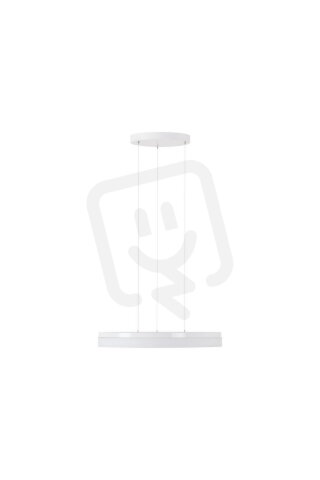 Závěsné LED svítidlo se skleněným stínidlem OSMONT CARINA LE2 32W IP40 4K bílá