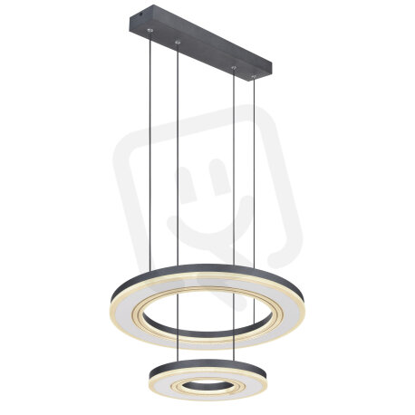 Závěsné svítidlo BLASIUS černá LED 50W 230V, 150-1800lm CCT GLOBO 67191-50