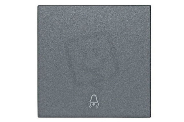 Kryt spínačů a ovladačů, symbol zvonek, antracit SCHRACK EV112003--