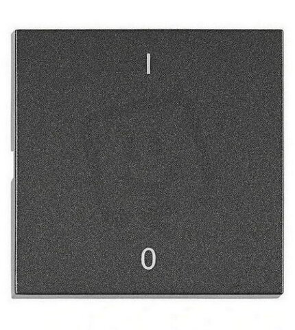 Kryt spínačů a ovladačů, symbol 1/0, antracit SCHRACK EV112217--