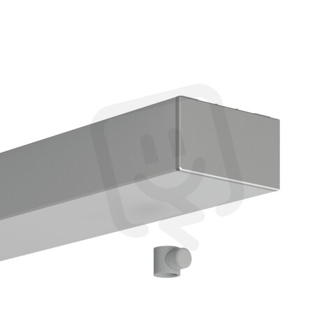 LED hliníkový stropní box BOX-M600 0,6 metrů, stříbrná ALUMIA C24542A