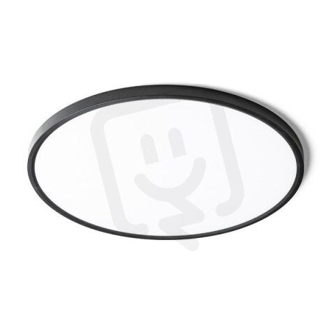 LANA 60 přisazená černá plast 230V LED 50W  3000K 4000K 6000K RENDL R14308