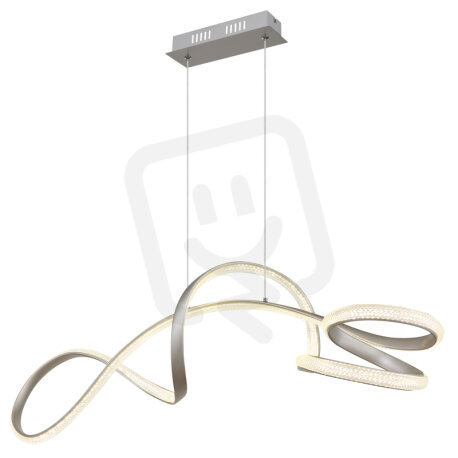 Závěsné svítidlo SWIRL nikl 40W 4000K GLOBO 67341N
