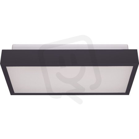 Stropní a nástěnné svítidlo Quatro 400x200 černá 2x60W IP20 E27 922003/07S