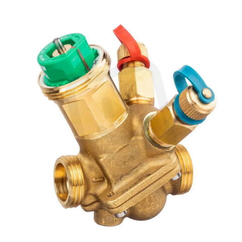 Tlakově nezávislý regulační ventil VP228E DN10 Qn 150l/h s měřícími body