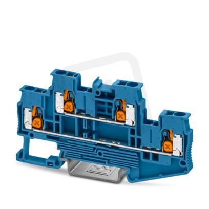 Dvoupatrová svornice XTTB 2,5 BU PHOENIX CONTACT 1453899