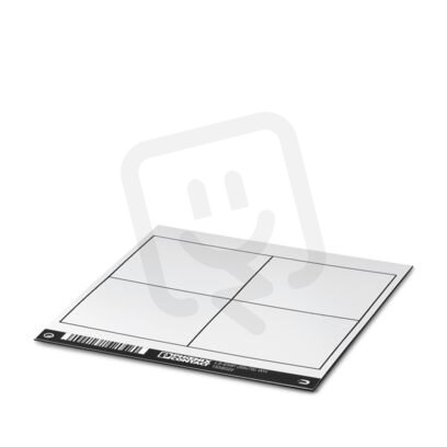 Popisky přístrojů LS-EMP (89X76) WH PHOENIX CONTACT 1558022