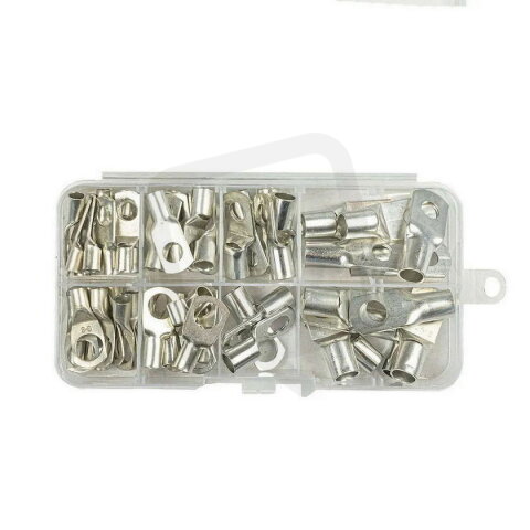 Sada neizolovaných kabelových oček 65 dílů RICHMANN PC0414