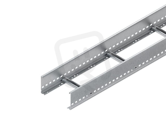 Kabelový žebřík, 100x500x6000 mm, t=1,5 mm, děrované bočnice NIEDAX KL 100.503