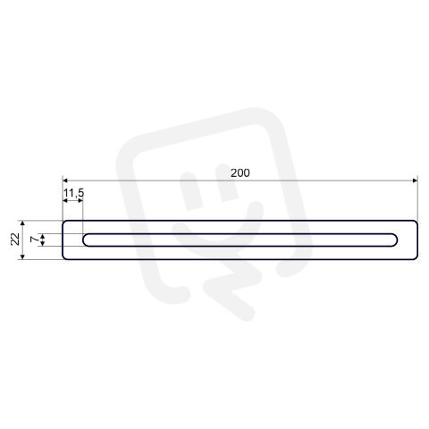 Tvarovací pásek KOPOS INOXDZTP 200_IX