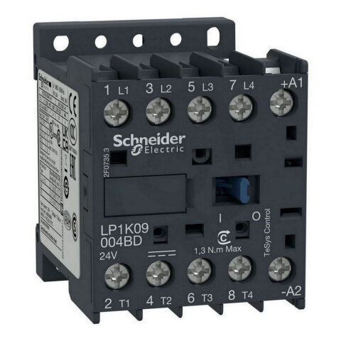 Ministykač 12A 4P 12V DC SCHNEIDER LP1K12004JD