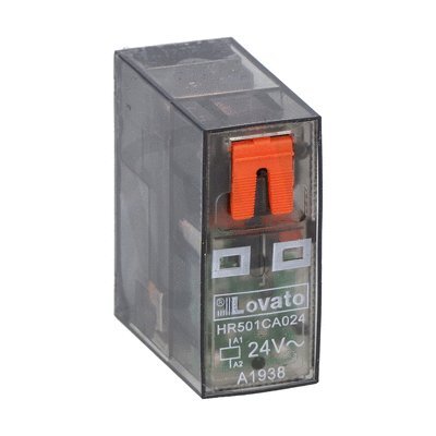 Lovato HR501CA024 Miniaturní relé 1 zap/vyp 16A 24VAC+LED