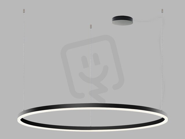 Závěsné svítidlo LED2 CIRCLE 120 P-Z, B DALI/PUSH 100W 2700K/3000K/4000K černá