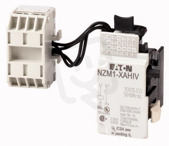 Eaton 259772 Vypínací spoušť NZM1, pk:1z, 12V ~/= NZM1-XAHIV12AC/DC