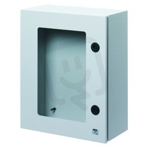 Gewiss GW46235  Rozvaděč nástěnný průhledné dveře, 515x650x250mm, kovový
