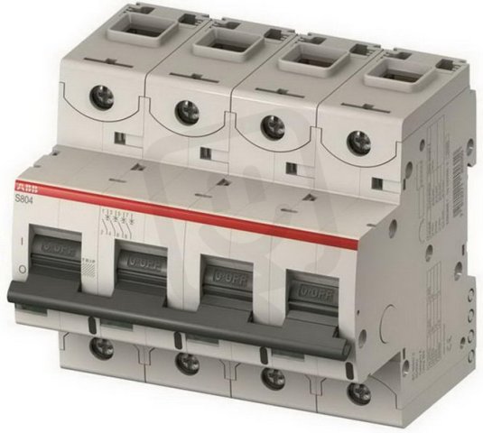 S804N-C100 jistič 4P char. C 100A s klecovou svorkou 36kA ABB 2CCS894001R0824