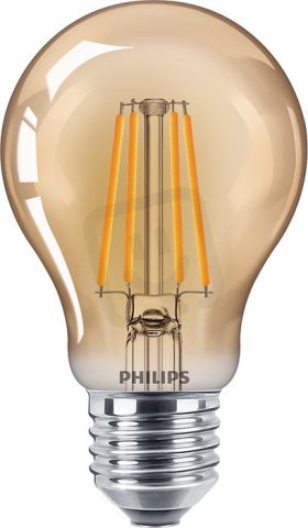 LED žárovka classic 35W A60 E27 825 GOLD ND Philips 871869967352900