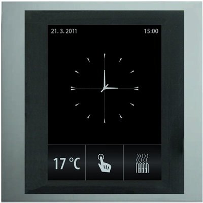 Ovládací dotyková jednotka  RF Touch-B hliník/tmavá šedá ELKO EP