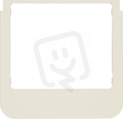Designový rám pro KNX Touch Control 3,5 oblé hrany krémová mat BERKER 13196082