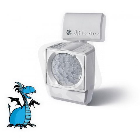 Pohybové čidlo, 1Z/10 A, 230 V AC FINDER 18.01.8.230.0000