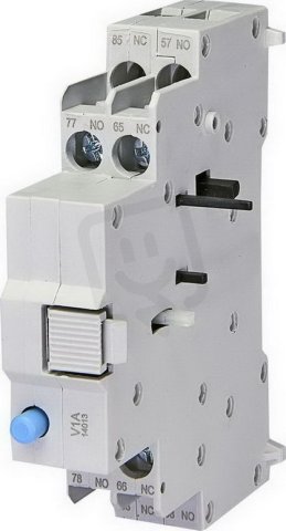 Blok signálních kontaktů s montáží zleva TSBE, 1xNO + 1xNC, pro MPE25 004648024