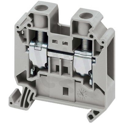 Šroubová svorka, 2 body, 16mm2 šedá (obj. mn. 50ks) SCHNEIDER NSYTRV162