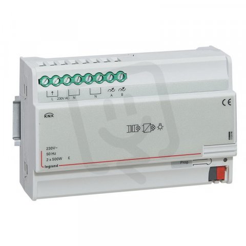 KNX STMÍVACÍ KONTROLER 2X500VA DIN LEGRAND 002686