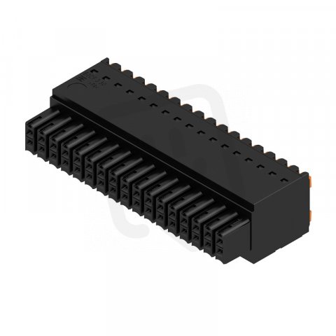 Zásuvný konektor DPS B2CF 3.50/34/180 SN BK BX WEIDMÜLLER 1277630000