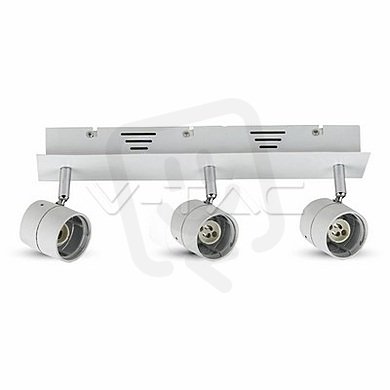 3 x GU10 Track Fitting White,  VT-790