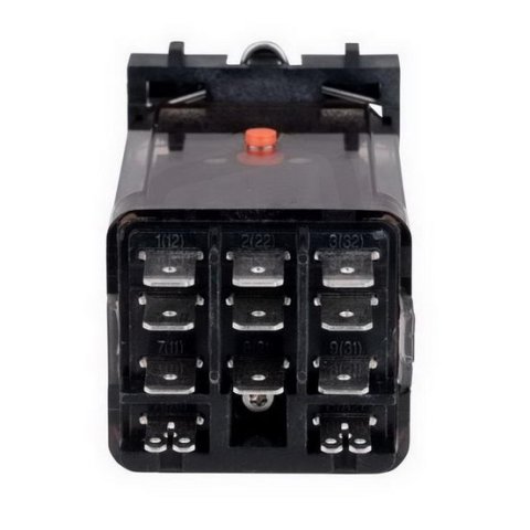 Výkonové relé 3 přep.kontakty 16A 230VAC,Faston250,horiz. SCHRACK RM778730--