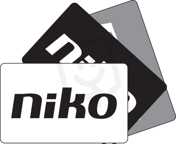 Transpondérová karta NIKO 10-905-02