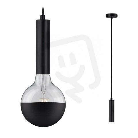 Závěsné svítidlo Neordic Kine max. 1x20W E27 černá PAULMANN 79757