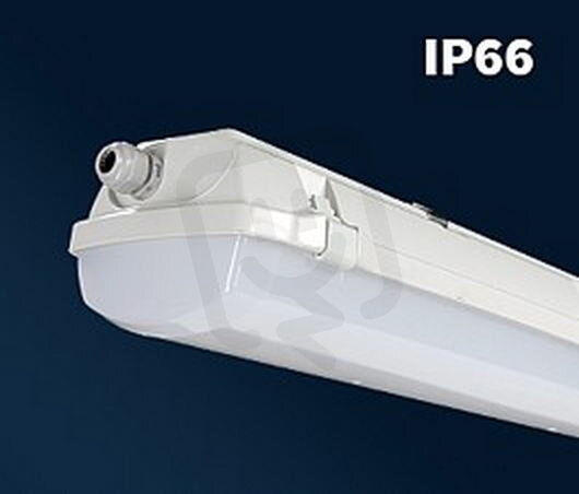 Prachotěsné svítidlo MULTIEXTRA-LED-12550-258-G2-4K, IP66, 1h, nerezové spony