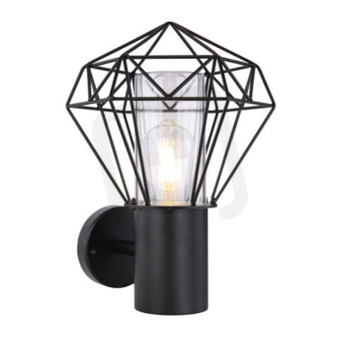 Venkovní svítidlo HORACE černá 1xE27 LED, max. 15W 230V GLOBO 31355