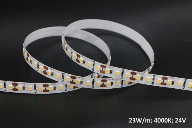 LED pásek ALUMIA pro hliníkové profily 23W/m, 4000K, 24V ALUMIA MZ015