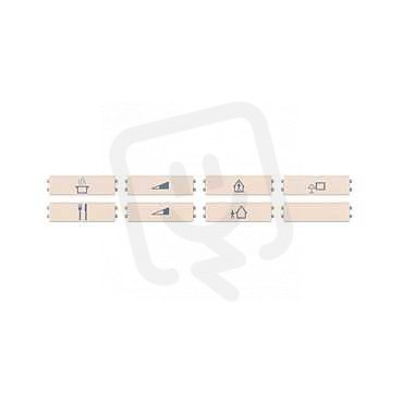 Schneider MGU0.570.25 Sada symbolů AirLink, marfil