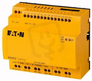 Eaton 111016 Easy Safety(14 vstupů,4 tranzistorové,1 redundantní reléový výstup)