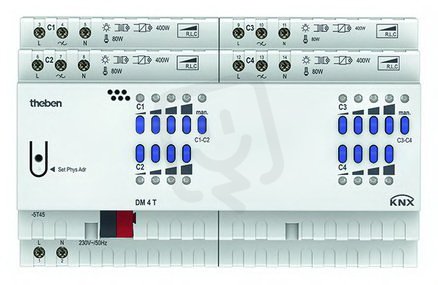 DM 4 T KNX Univerzální stmívací aktor