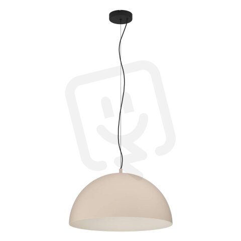 Závěsné svítidlo GAETANO 1 E27 černá/písková-krémová 1X40W EGLO 900696