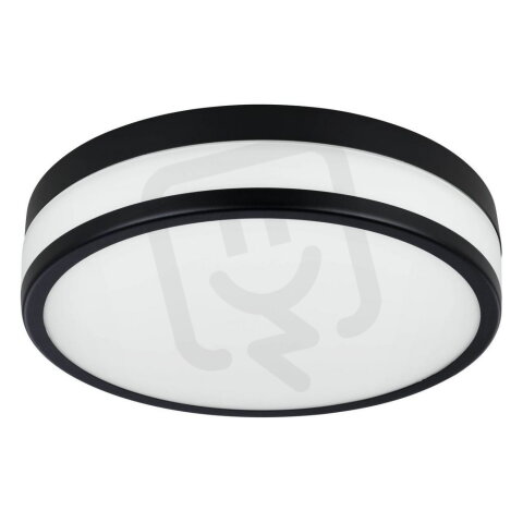 Nástěnné/stropní svítidlo LED PALERMO d295 černá/bílá 3X5,7W IP44 EGLO 900846