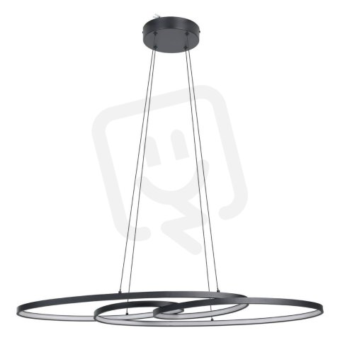 Závěsné svítidlo GIANELLA LED černá/bílá 38W EGLO 900948