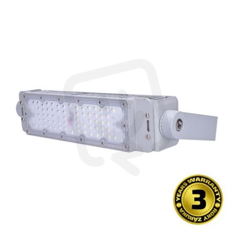 LED venkovní reflektor Pro+2, 50W, 6500lm, 5000K, IP65 šedá SOLIGHT WM-50W-PP