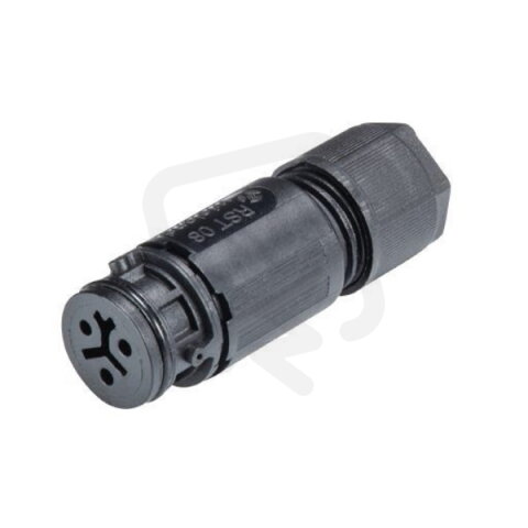 zásuvka na kabel 3 pól, 8A / 250V, průměr kabelu 4-7mm WIELAND 41.031.3053.1