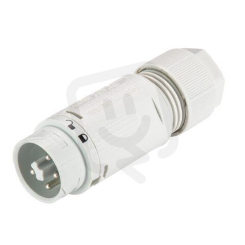 vidlice na kabel 4-pól, RST16i3, kabel 7,1-13mm, bílá WIELAND 46.052.4554.0